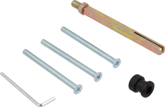Afbeeldingen van OXLOC Bevestigingsset veiligheids-beslag D/K DD68-72MM