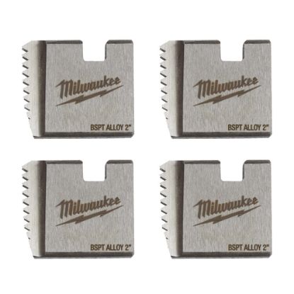 Afbeeldingen van MILWAUKEE Pijpdraadsnijder matrijs FPTD 2" BSPT Alloy gelegeerd 4x