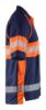 Afbeeldingen van BLÅKLÄDER Poloshirt UV Klasse 1 3338 marineblauw/High Vis oranje M