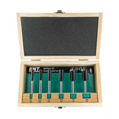 Afbeeldingen van ENT Groeffrezenset HM lang 8-20MM schacht 8MM 6x