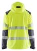 Afbeeldingen van BLÅKLÄDER Softshell jack 4491 High Vis geel/medium grijs XL