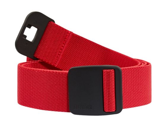 Afbeeldingen van BLÅKLÄDER Riem met stretch zonder metaal 4047 rood L/XL