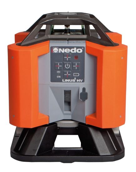 Afbeeldingen van NEDO Universele laser LINUS 1 HV inclusief laserontvanger ACCEPTOR Line met Heavy-Duty baakklem, multifunctionele voet, accu’s, lader, laserbril, doelplaat en koffer laser-klasse 2 471810