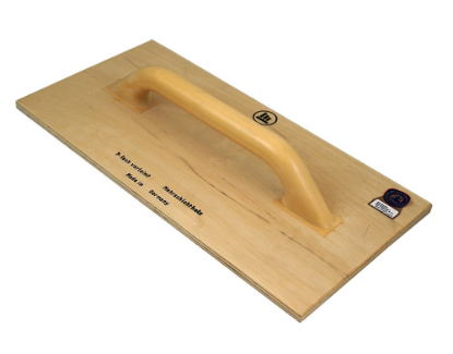 Afbeeldingen van MELKMEISJE Schuurbord hout + kunststof wafelprofiel greep 480X240MM