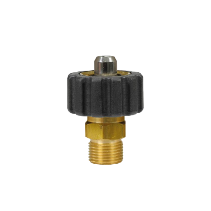 Afbeeldingen van Koppeling Swivel messing ST-241 ½"binnendraad ⅜"buitendraad