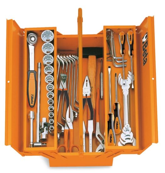 Afbeeldingen van BETA Gereedschapskist uitklapbaar 3-delig