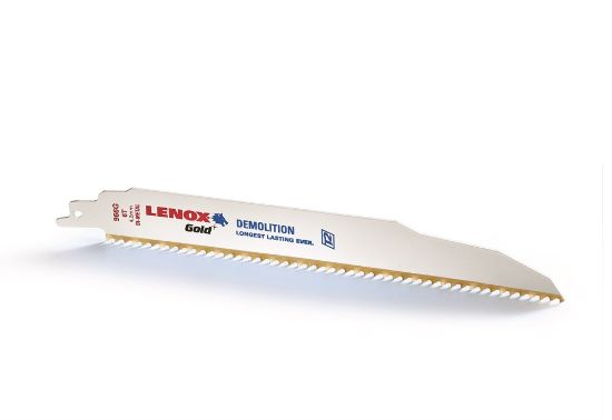 Afbeeldingen van LENOX Reciprozaagblad gold POWER ARC 9110G 229X25X1,1MM 10 TPI 5x