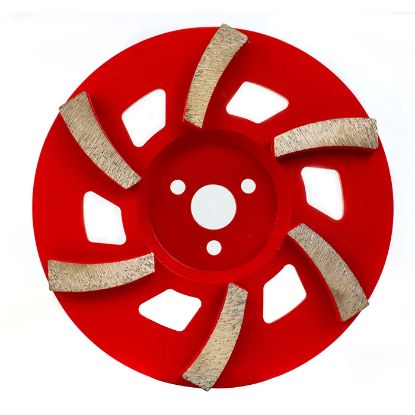 Afbeeldingen van BYCON Diamant komschijf K30 6 segmenten 180MM medium korrel