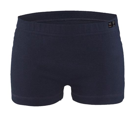 Afbeeldingen van BLÅKLÄDER Boxershort vlamvertragend dames 1826 marineblauw XL