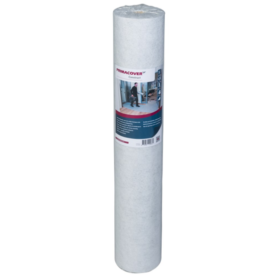 Afbeeldingen van PRIMACOVER Afdekvlies Construct grijs/wit 1X25M