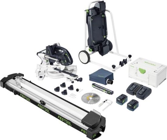 Afbeeldingen van FESTOOL Accu afkortzaag KSC60EB5,0I-UG-Set KAPEX 18V 2x 5,0Ah