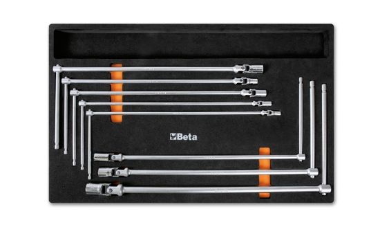 Afbeeldingen van BETA Inlegbak zacht + 8x gereedschap M63