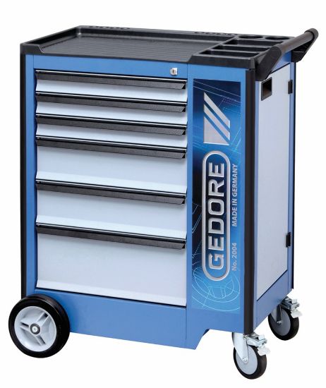 Afbeeldingen van GEDORE Gereedschapswagen 2004 0321 + 6 lades 985X775X475MM