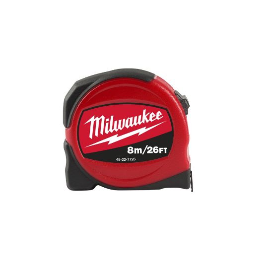 Afbeeldingen van MILWAUKEE Rolmaat Slimline 25MM 8M