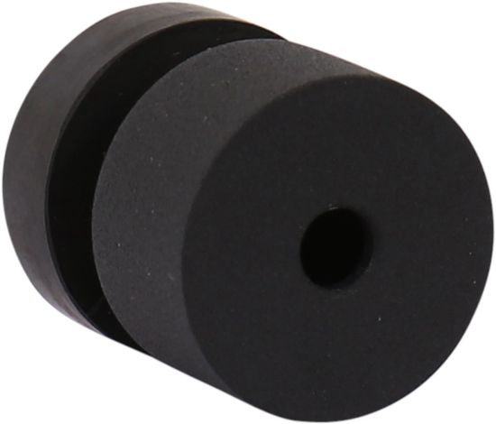 Afbeeldingen van OXLOC Deurbuffer RVS zwart wand 30X26MM