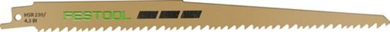 Afbeeldingen van FESTOOL Reciprozaagblad WOOD UNIVERSAL HSR 230X19MM T4,3