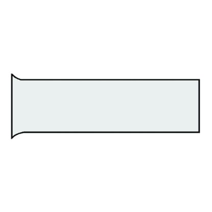 Afbeeldingen van Adereindhuls ongeïsoleerd 492 7MM 2,5MM²