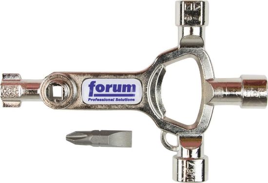 Afbeeldingen van FORUM Schakelkastsleutel Elektro