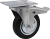 Afbeeldingen van KELFORT Zwenkwiel zwart EV velg 100MM + rem