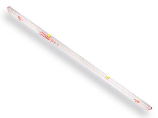 Afbeeldingen van BMI Stelwaterpas Alustar ALU 180CM met stelvoetjes 4 libellen