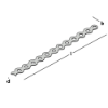 Afbeeldingen van GEBR. BODEGRAVEN Montageband SV blauwe cassette wave 10M 17X0,8MM