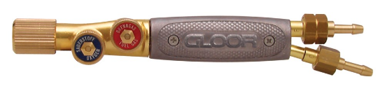 Afbeeldingen van Handgreep Gloor Ideal met moer & slangtules