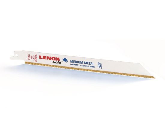 Afbeeldingen van LENOX Reciprozaagblad gold POWER ARC 624G 152X19X0,9MM 24 TPI 5x