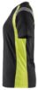 Afbeeldingen van BLÅKLÄDER T-shirt dames Visible 3402 zwart/High Vis geel M
