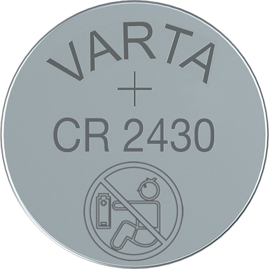 Afbeeldingen van Knoopcel Lithium CR2430 3V Ø24x3,0MM