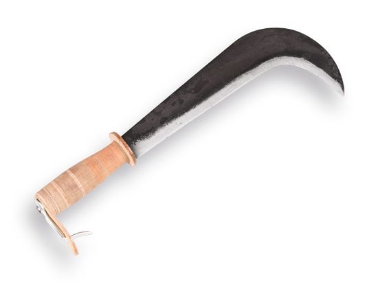 Afbeeldingen van ADLER Zwitsers Kapmes 28CM met lederen handvat