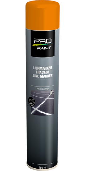 Afbeeldingen van PRO-PAINT Lijnmarker oranje 750ML