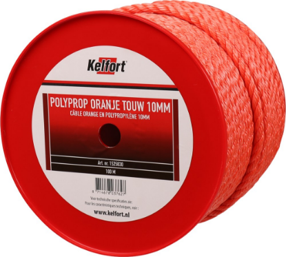 Afbeeldingen van KELFORT Touw polypropyleen oranje 10MM 100M