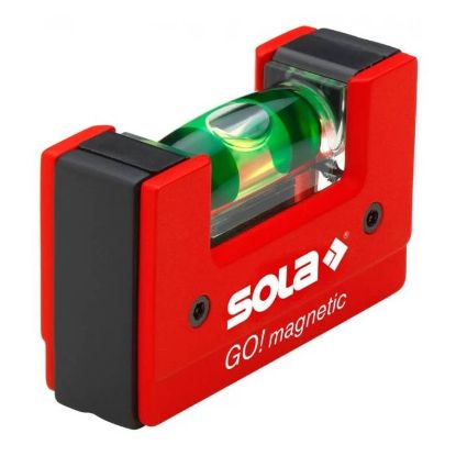 Afbeeldingen van SOLA Compacte waterpas magnetisch GO!