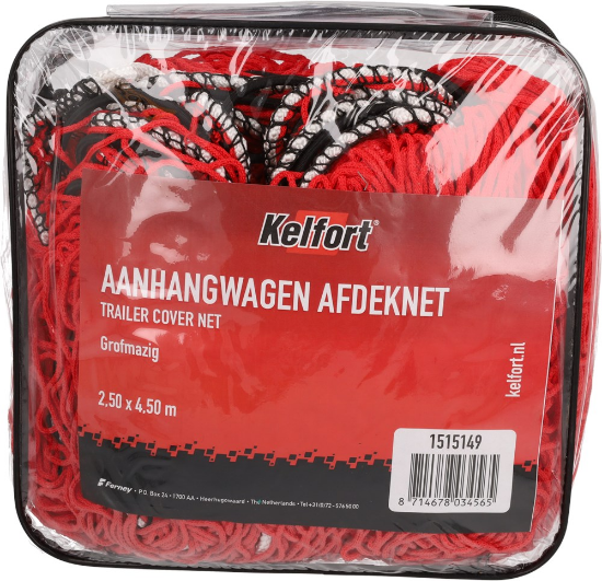 Afbeeldingen van KELFORT Aanhangernet grofmazig