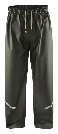 Afbeeldingen van BLÅKLÄDER Regenbroek LEVEL 1 1301 army groen 4XL