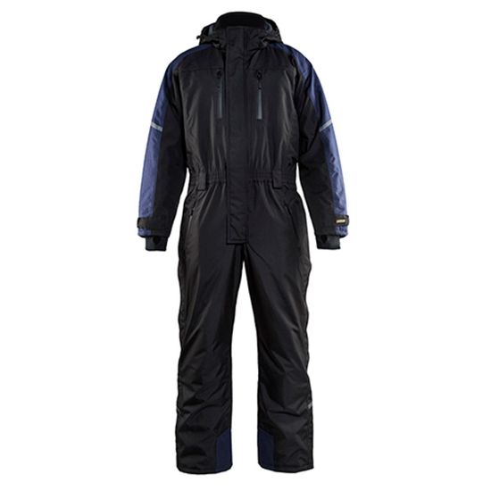 Afbeeldingen van BLÅKLÄDER Winteroverall 6785 zwart marineblauw C60