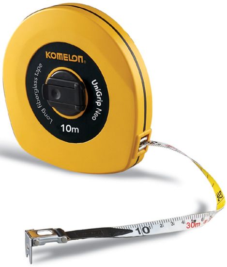 Afbeeldingen van KOMELON Meetband UniGrip Neo 10M 13MM glasfiber ring