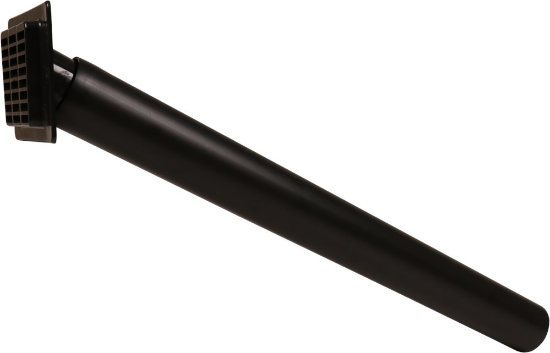 Afbeeldingen van KELFORT Renovatiekoker met zwart muurrooster