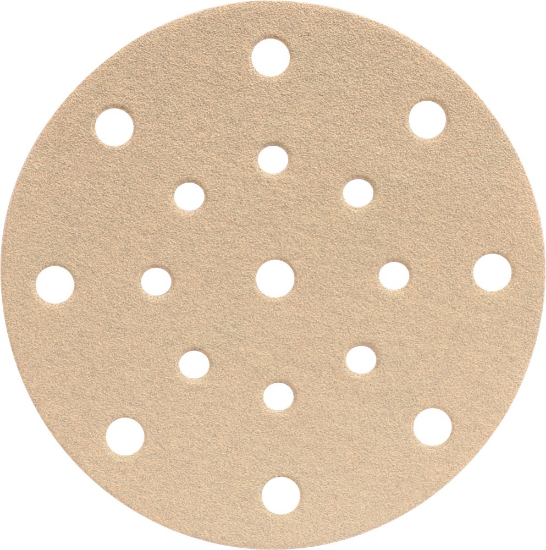 Afbeeldingen van KELFORT Klitschuurschijf wit 17-gat 150MM K80 10x