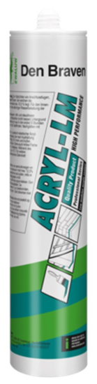Afbeeldingen van ZWALUW Acrylaatkit Acryl-LM wit 310ML