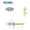 Afbeeldingen van GOEBEL Blindklinknagel AL/ST vlak 3,2X10MM