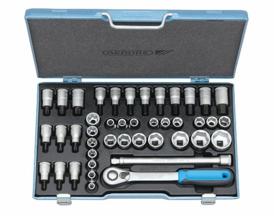 Afbeeldingen van GEDORE Dopsleutelset ½" ITX 19 INU-20 42x