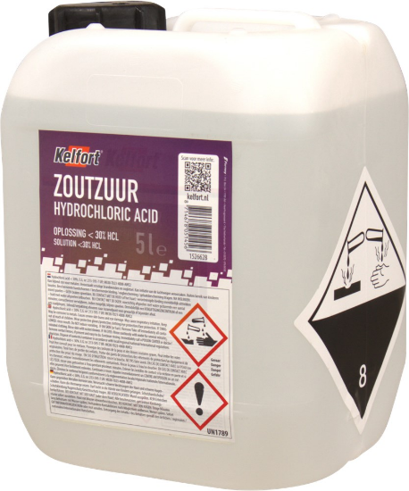 Afbeeldingen van KELFORT Zoutzuur <30% 5L