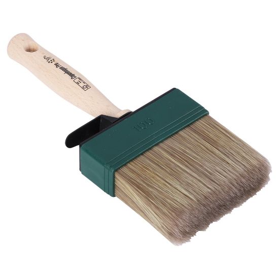 Afbeeldingen van COPENHAGEN PRO Blokwitter 4* beits synthetisch haar met FSC houten steel 3X10CM