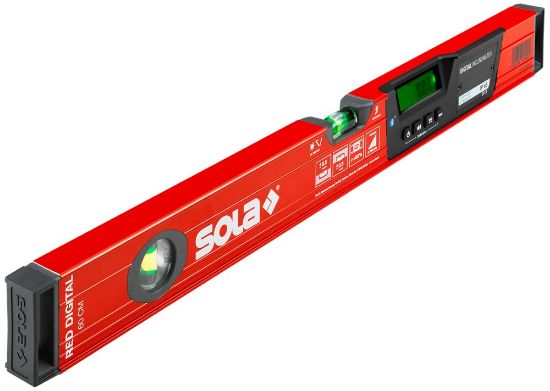 Afbeeldingen van SOLA Hellingwaterpas elektronisch bluetooth RED DIGITAL 60CM