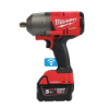 Afbeeldingen van MILWAUKEE Accu slagmoersleutel ½" M18ONEFHIWP12-502X high torque ONE-KEY met verende borgpen 2x 5,0Ah