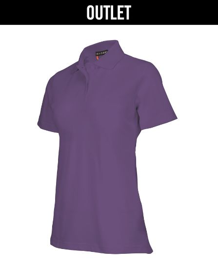Afbeeldingen van TRICORP Poloshirt dames 201015 paars S