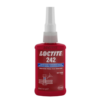 Afbeeldingen van LOCTITE Schroefdraadborging 242 medium sterkte algemeen gebruik 50ML
