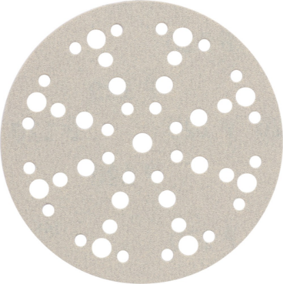 Afbeeldingen van KELFORT Klitschuurschijf wit 49-gat 150MM K120 10x