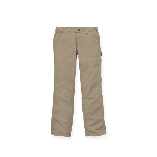 Afbeeldingen van CARHARTT Broek Crawford dames 102080 donker khaki W10/REG